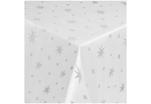 DecoHomeTextil Heimtextilmanufaktur Tischdecke Lurex Sterne Tischläufer Glitzer