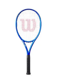 Wilson Tennisschläger Ultra Team V5 100in - Besaitet - Tennisschläger mit explosiver Performance und hoher Fehlertoleranz. Ideal für Teamspieler, bietet maximale Power dank SI3D-Technologie und leichtem Carbonfasergriff.