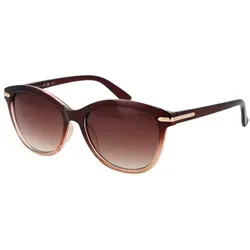 Esprit Sonnenbrille ET39116 535 54 Damen - Damen Sonnenbrille mit 100% UVA & UVB Schutz, trendigem runden Design und braunem Verlaufsglas, ideal für stilvolle Sonnentage.