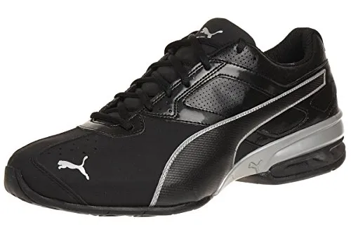 PUMA Herren Tazon 6 FM Low-Top Trainer - Laufschuhe mit spezieller Mittelfußverstärkung für optimale Passform, EVA-Fersenstütze für Polsterung und SoftFoam-Einlegesohle für höchsten Komfort.