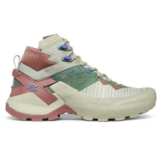 Garmont - Women's 9.81 Onyx Mid GTX - Wanderschuhe 39,5 | EU 39,5 beige - Robuster Damen-Wanderschuh mit atmungsaktiven Eigenschaften. GORE-TEX-Technologie sorgt für Wasserdichtigkeit und optimalen Komfort beim Wandern. Ideal für Trekking und Outdoor-Aktivitäten. Entdecken Sie weitere Garmont-Angebote!