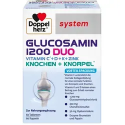 Doppelherz Glucosamin 1200 Duo system Ko 120 St