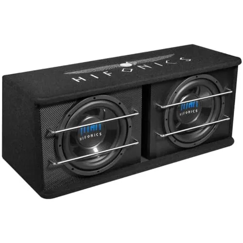 Hifonics TD-250R Auto-Subwoofer passiv - Car-HiFi-Lautsprecher mit kraftvollem Bass und hoher Belastbarkeit für ein beeindruckendes Klangerlebnis im Auto.