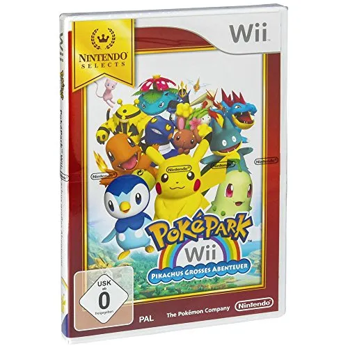 PokePark - Pikachu's großes Abenteuer - Nintendo Wii - Adventure-Spiel für Nintendo Wii, erlebe spannende Abenteuer mit Pikachu und erkunde die bunte Pokémon-Welt!