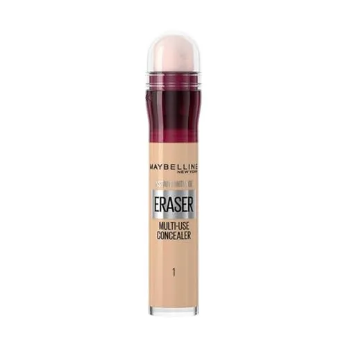 Maybelline New York Concealer, Instant Anti-Ageing Eraser, 01 Beige Pink, 6.8 ml