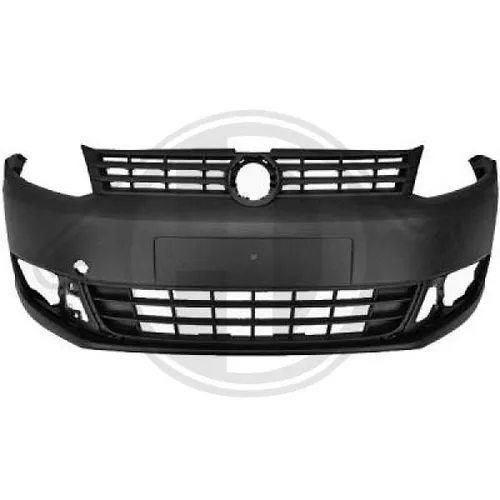 DIEDERICHS Stoßfänger HD Priority Parts für VW Caddy III - Autoteile, robust und ideal für Fahrzeuge ohne Scheinwerferreinigungsanlage, sorgt für optimalen Schutz und Styling.