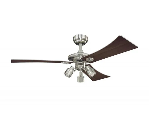 Westinghouse Deckenventilator Audubon mit Fernbedienung - Eleganter Ventilator für Räume bis 20 m², mit Wendeflügeln und Fernbedienung für komfortable Steuerung. Ideal für Sommer- und Winterbetrieb.