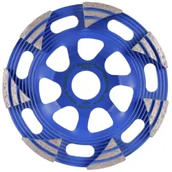 DiSTAR Schleiftopf DGS-W RAPTOR - Ø 125 mm für Winkelschleifer - Hochleistungs-Schleiftopf für effizientes Schleifen von Beton und Naturstein. Ideal für präzise Detailarbeiten. Robuste Bauweise mit gezahnter Segmentierung für lange Haltbarkeit.