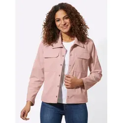 Witt Blusenblazer Cord-Blazer Langarm beige 44
