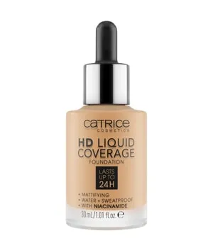 CATRICE HD Liquid Coverage Flüssige Foundation 30 ml Nr. 035 - Natural Beige