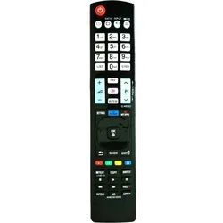 Ersatz TV Fernbedienung für  LG  AKB73615303  Fernseher Remote Control - Schwarz