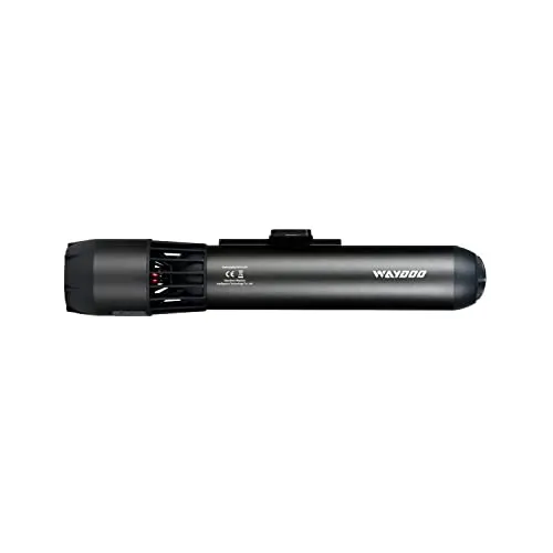 Waydoo Submersible Unterwasser Scooter Schwarz IP68 - 60m NEU - Techdiving: 100W USB-C-Schnellladefunktion, vollständig aufgeladen in nur 1,2 Stunden für unvergessliche Unterwasserabenteuer.
