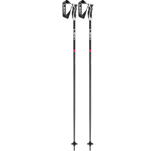 LEKI Neolite Skistöcke 110CM - Anthracite-Black-Bright Red - Skistöcke für Männer, leicht und stabil für perfekten Halt und Kontrolle auf der Piste.