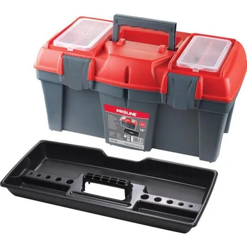 Proline 35739 Tool box with plastic buckle 22 inches, 550x367x270 (1 Teil) (35739)
