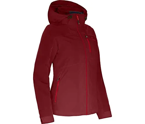 Bergson KURRIKA Damen Regenjacke - Funktionsjacke mit 20000 mm Wassersäule und atmungsaktivem Netzfutter, ideal für alle Wetterlagen und Outdoor-Aktivitäten.