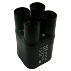 3M SKE4F/3+4 Warmschrumpf-Endverschluss - Robuste Warmschrumpf-Kabelzweigmanschette für 4-adrige Kabel, flammhemmend und mit zuverlässiger Abdichtung gegen Umwelteinflüsse. Ideal für Elektroinstallationen.