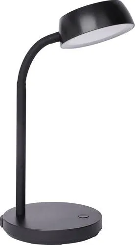 MAUL MAULabby Tischlampe schwarz - Moderne LED-Tischleuchte - Tischleuchten – MAULabby bietet warmweißes Licht und modernes Design. Kompakt und platzsparend mit 3.240 Lux für optimale Ausleuchtung, ideal für jeden Tisch.