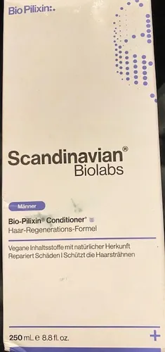 Bio Pilixin Scandinavian® Biolabs Conditioner für Männer - Hochwertiger Conditioner für Männer, der das Haar stärkt, glättet und vor Spliss schützt. Ideal für die Regeneration von geschädigtem Haar und verleiht strahlenden Glanz.