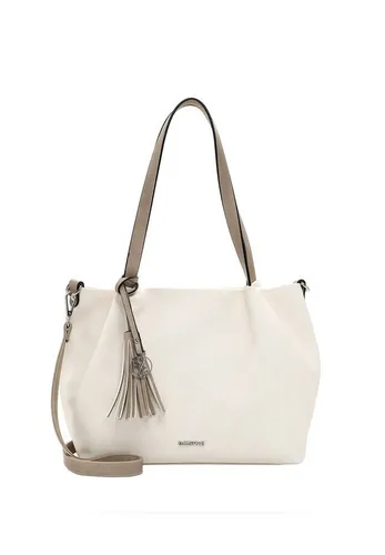 EMILY & NOAH Shopper E&N Elke für Damen - Veganer Stil - Modischer Shopper aus Feinsynthetik mit verstellbarem Umhängeriemen, ideal für den Alltag. PETA-Approved Vegan und mit praktischem Reißverschluss für zusätzlichen Stauraum.