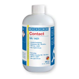 VA 1401 Sekundenkleber - Cyanacrylat-Klebstoff für Gewebe und Schaumgummi - Klebeprodukte: VA 1401 ist ein vielseitiger Sekundenkleber, ideal für Gewebe, Schaumgummi und großporige Elastomere mit schneller Aushärtung.