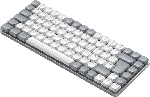 Satechi SM1 Gaming-Tastatur grau - Mechanische Gaming-Tastatur mit RGB-Beleuchtung, USB-C-Anschluss und Bluetooth 5.0 für kabellose Verbindung, ideal für Gamer und Home Office.