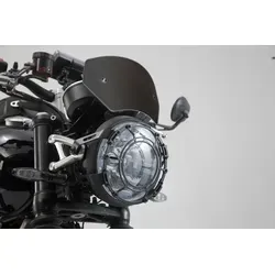 SW-Motech Windschild Schwarz für Triumph Speed Twin 1200 (18-) - Sonstige, bietet optimalen Windschutz und verbessert den Fahrkomfort bei längeren Touren.