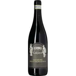 Villa Girardi Amarone della Valpolicella Classico DOCG 0.75l - Hochwertiger Rotwein aus dem Veneto, vollmundig mit Aromen von Blüten, Kräutern und schwarzen Beeren. Ideal für besondere Anlässe mit elegantem Abgang.