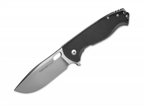 Viper Fortis G-10 Taschenmesser Schwarz – Präzision und Stil - Hochwertiges Taschenmesser mit 8,6 cm Klinge und robustem G-10 Griff. Ideal für Outdoor-Aktivitäten und den täglichen Gebrauch. Made in Italy von Designer Jesper Voxnæs.