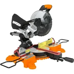WORX WX845.9 NITRO Akku Paneelsäge 20V – multifunktionale Säge für präzise Schnitte - Sägen: 220 mm Schnittkapazität für Holz, mit XtraHand-Klemme für sichere Handhabung und professioneller Leistung von 1200 W.