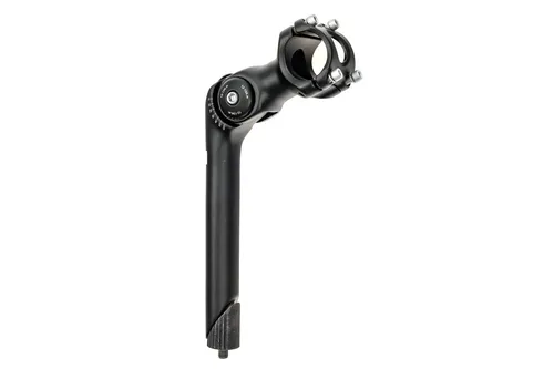 Zoll Aluminium Fahrrad Vorbau verstellbar 31,8 mm - Verstellbarer Fahrradvorbau aus Aluminium mit 31,8 mm Klemmung, ideal für individuelle Anpassungen und optimalen Fahrkomfort.