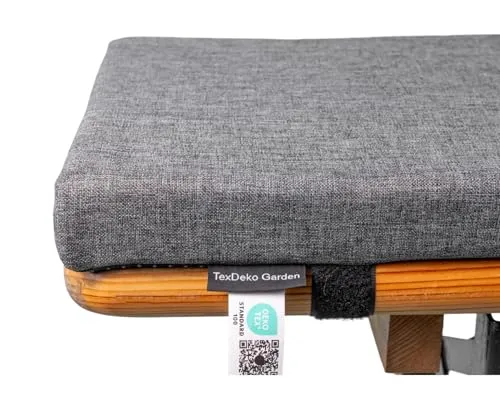 TexDeko Bierbankauflage Ecolen - Wasserabweisend & UV-Schutz - Hochwertige Bankauflage für Bierzeltgarnituren, rutschfest und langlebig, ideal für Gartenpartys oder Feste, Maße: 220x25x4cm oder 180x25x4cm.