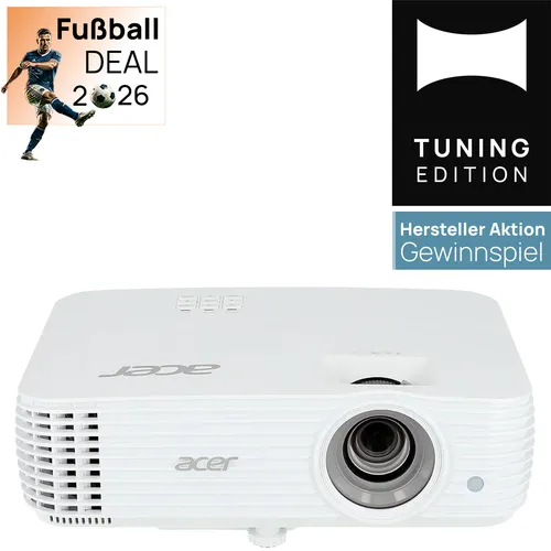 ACER H6815BD DLP Beamer - 4K UHD, 4.000 ANSI Lumen für atemberaubendes Heimkino, mit Keystone-Korrektur und kabellosen Anschlussmöglichkeiten