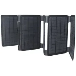 4smarts Foldable Solar Panel 40W mit USB-A und USB-C - Induktive Ladestation für umweltbewusstes Laden, ideal für Outdoor-Aktivitäten mit unerschöpflicher Solarenergie.