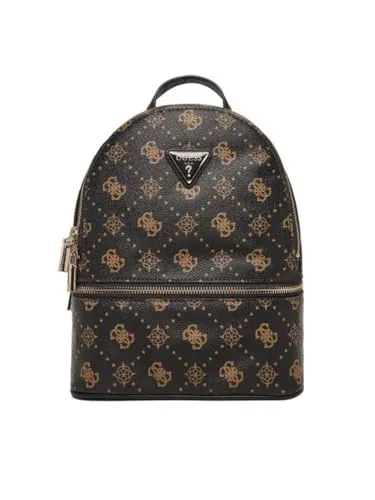 GUESS Silia Rucksack für Damen - Espresso Logo Brown 404681 - Stylischer Rucksack für Damen in edlem Braun, aus hochwertigem Material gefertigt. Perfekt für den Alltag und bietet ausreichend Platz für Ihre Essentials.