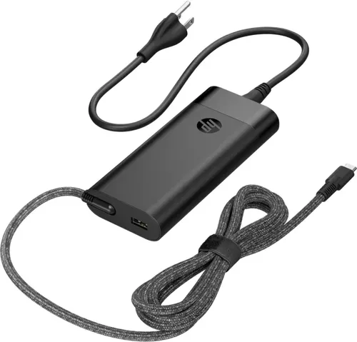 HP 110W Laptop Charger Netzteil USB-C Wechselstrom 115/230 V 110 Watt Ausgangsanschlüsse: 2 Schwarz (8B3Y2AA)