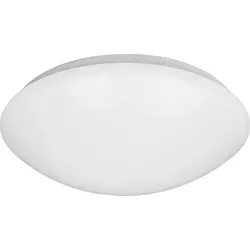 LED-Deckenleuchte McShine "Star", 33cm-Ø, inkl. 2x 9W LED-Leuchtmittel - Deckenleuchten für effiziente Beleuchtung - Inkl. zwei 9W LED-Leuchtmittel, energieeffizient mit 20.000 Stunden Lebensdauer und neutralweißem Licht für ein angenehmes Raumambiente.