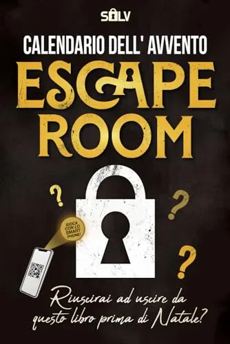 Calendario dell'Avvento Escape Room: Libro per adulti con 24 enigmi interattivi da risolvere aspettando il Natale (Libri escape room 2.0)
