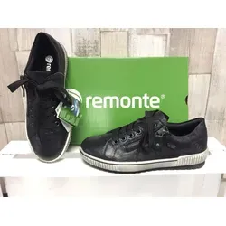 Remonte Damen D0700 Sneaker, Schwarz 00, 36.5 EU - Damen-Sneaker mit wasserabweisendem remonteTEX, ideal für Freizeit und Alltag. Bequem dank herausnehmbarem Wechselfußbett und sportlichem Design.