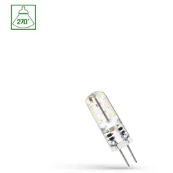 Spectrum LED G4 1,5W = 15W Stiftsockellampe 95lm 12V 270° Warmweiß 3000K