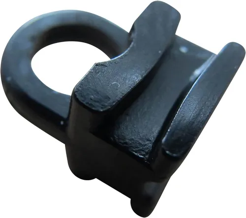 rewagi Gardinengleiter Ösen-Gleiter, für Alu-Schienen, Laufbreite 6 mm - schwarz SUWA, Gardinen, Vorhänge, Gardinenschienen, Gardinenleiste, Innenlaufsysteme, (25-St), Verkaufseinheit: 25, 50, 100, 1000 Stück