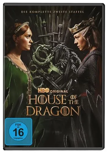 House Of The Dragon - Staffel 2 DVD von Warner Bros - Filme, spannende Fortsetzung der Erfolgsserie, neu und in bestechender Bildqualität für unvergessliche Unterhaltung.