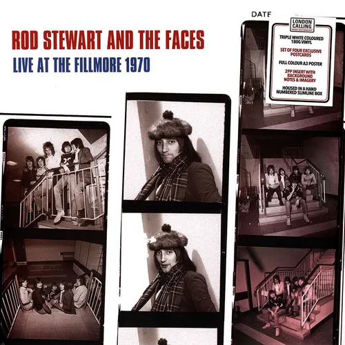 Rod Stewart And The Faces - Live At The Fillmore Deluxe W (2022 - UK - Original)
