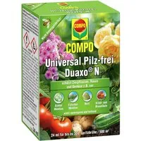 Compo Universal Pilz-frei Duaxo 24 ml - Effektives Fungizid-Konzentrat für Zierpflanzen und Gemüse im Garten. Fördert kräftigen Wuchs und Blattgrün. Ergiebig: 24 ml für bis zu 500 m².