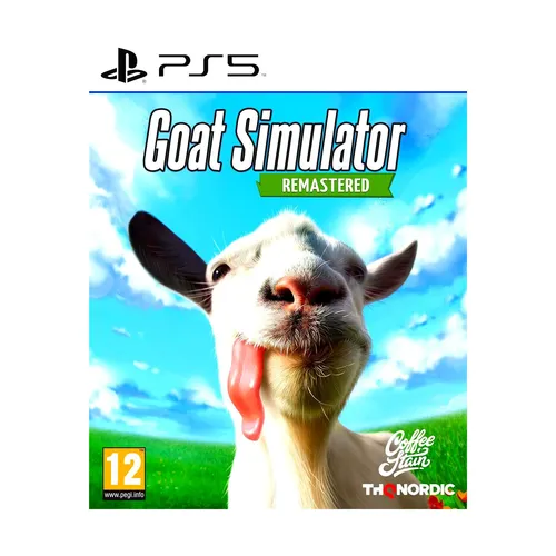 Goat Simulator - Remastered für PS5 - Neu & OVP - PC- & Videospiele, Remastered-Version für noch mehr Spaß, ideal für Action- und Abenteuer-Fans! Spielen Sie als verrückte Ziege in einer offenen Welt.