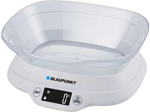 Blaupunkt Kitchen Scale FKS501 - Küchenwaage mit präziser Messung, ideal für gesundes Kochen und Backen, kompakt und benutzerfreundlich.