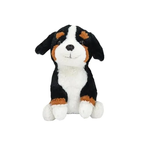 Kögler Kuscheltier Labertier Hund ROCKY - Berner-Sennenhund ohne Batterien - Kuscheltiere für Kinder ab 3 Jahren, interaktiv und batteriefrei für endlosen Spielspaß.