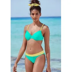 Bügel-Bikini-Top VENICE BEACH "Anna", Damen, Gr. 38, Cup C - Bademode mit modischem 80s-California-Design, verstellbaren Doppelträgern und herausnehmbaren Softcups für optimalen Komfort und Stil.