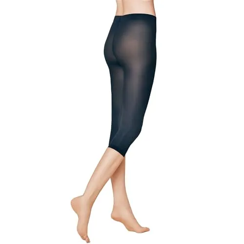 KUNERT Damen Leggings Velvet 40 3/4 Bein 40 DEN Marine 0880 40-42