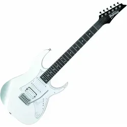 Ibanez GRG140-WH White E-Gitarre - GIO Series E-Gitarre mit Pappel-Korpus und HSS Tonabnehmer, ideal für Einsteiger und Rockliebhaber