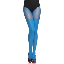 Merry Style Strumpfhose Damen Strumpfhose MS 387 40 DEN (1 St) blau L